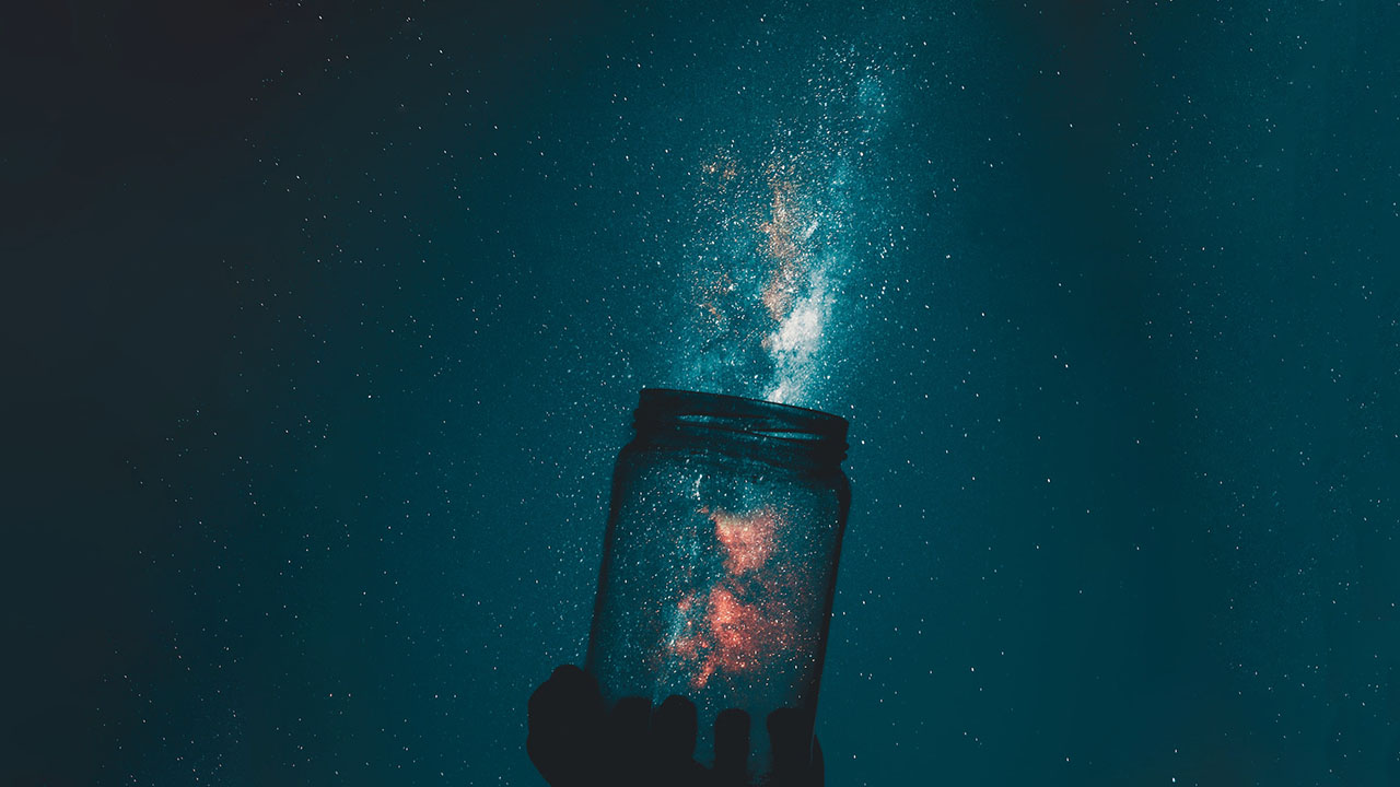 stars pouring out of a jar representing marketing plan timeline expectations